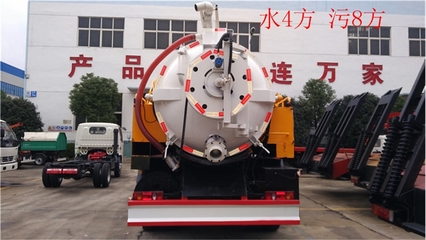 東風T3管道疏通清洗車報價與性能解析 水4立方污8立方，高效疏通解決方案